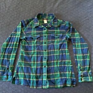Patagonia flannel size 6 organic cotton